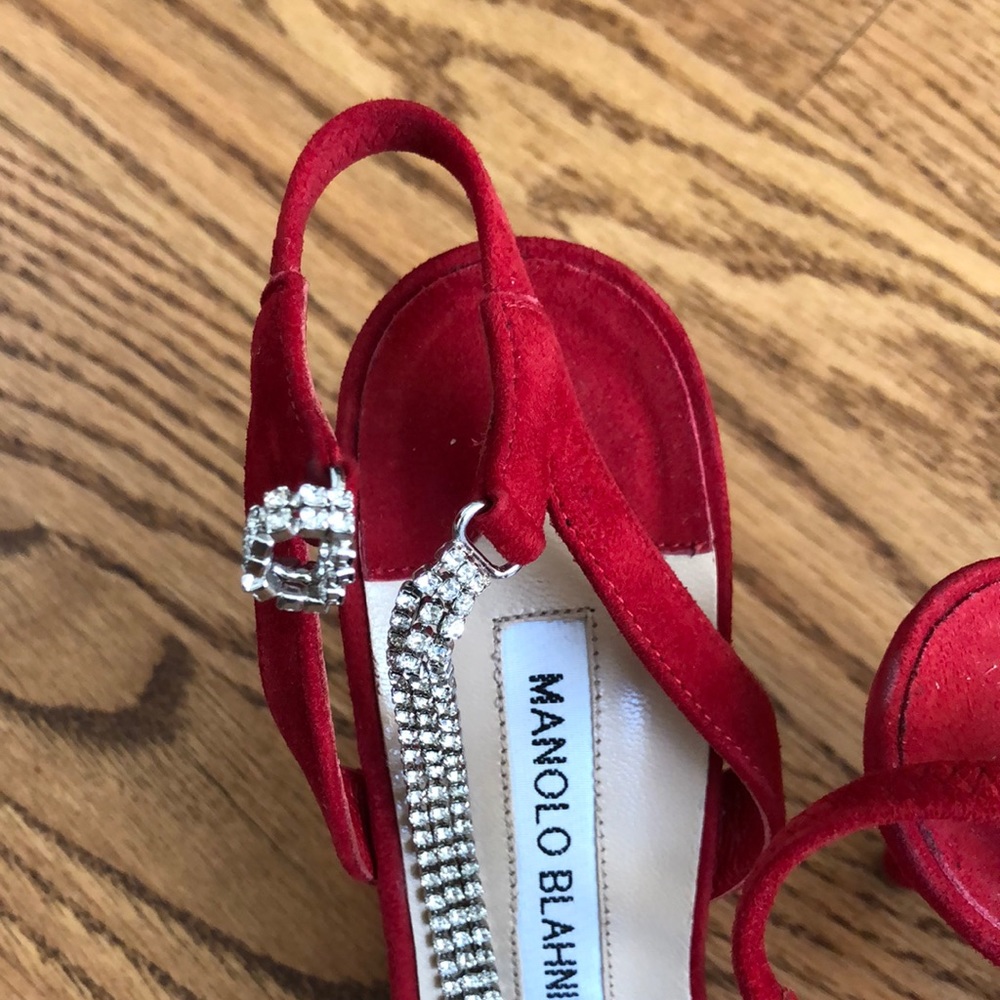 Brand new Manolo Blahnik ministra heels - Picture 7 of 8